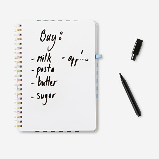 Flying Tiger Copenhagen Kolay Silinebilen Sayfalı Kalemli Defter A5