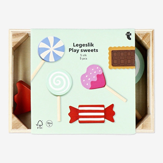 Flying Tiger Copenhagen Ahşap Oyuncak Şekerleme Kutusu