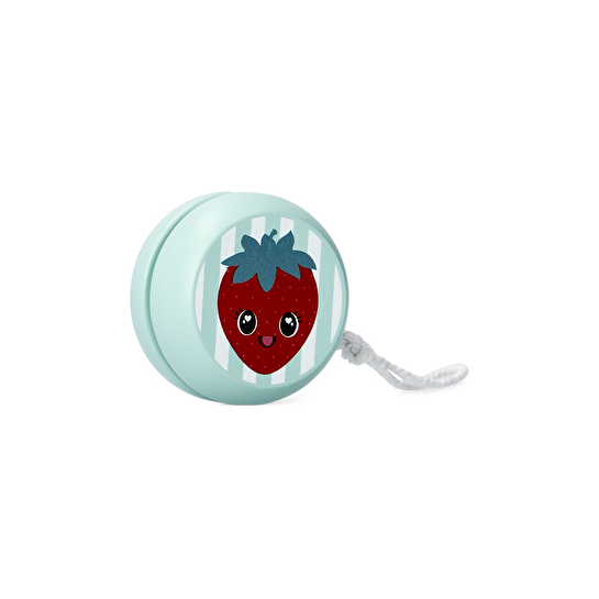 Flying Tiger Copenhagen Çilek Desenli Ahşap Yoyo