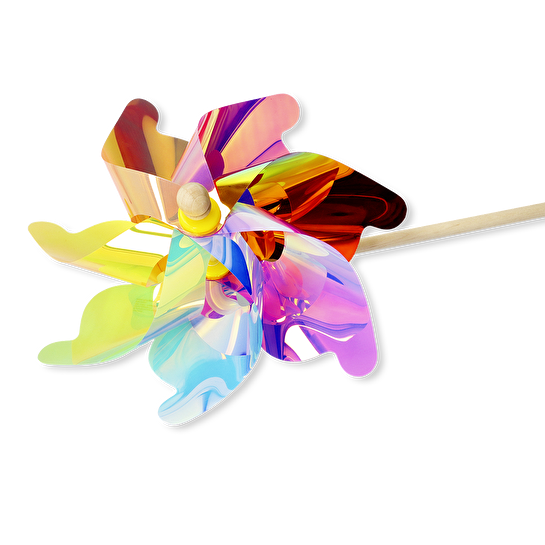 Flying Tiger Copenhagen Çok Renkli Büyük Rüzgargülü