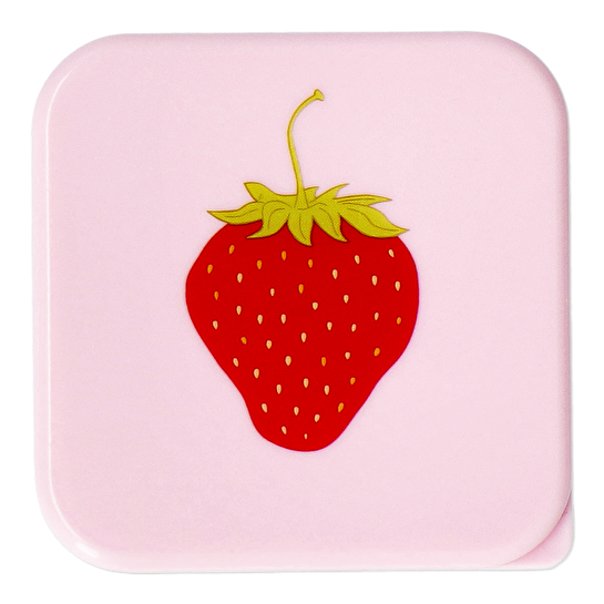 Flying Tiger Copenhagen Çilek Desenli Küçük Atıştırmalık Kabı