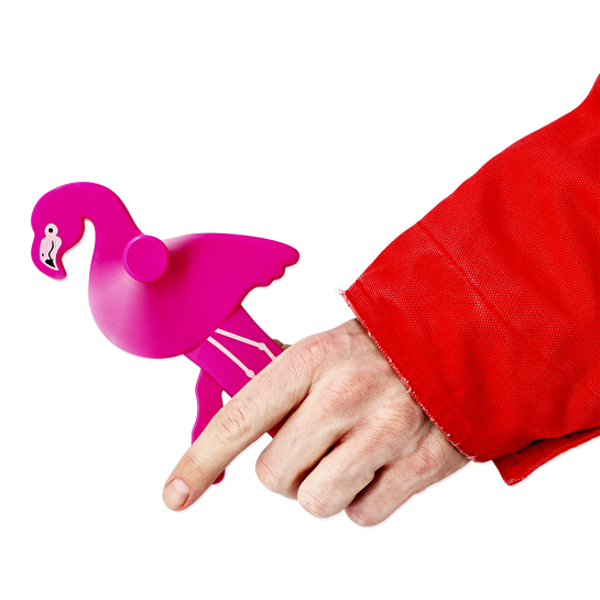 Flying Tiger Copenhagen Pembe Filamingo Şeklinde El Vantilatörü