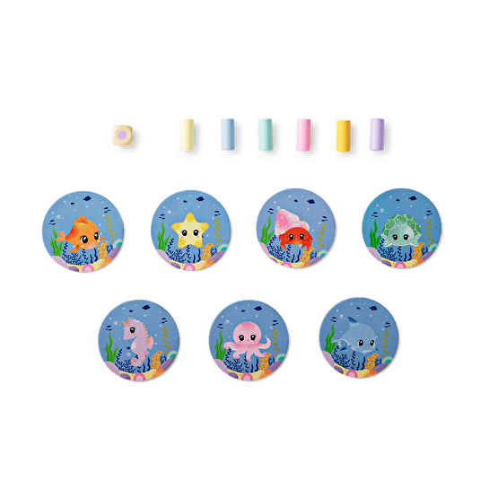 Flying Tiger Copenhagen Metal Kutuda Mini Kule Yapma Oyunu