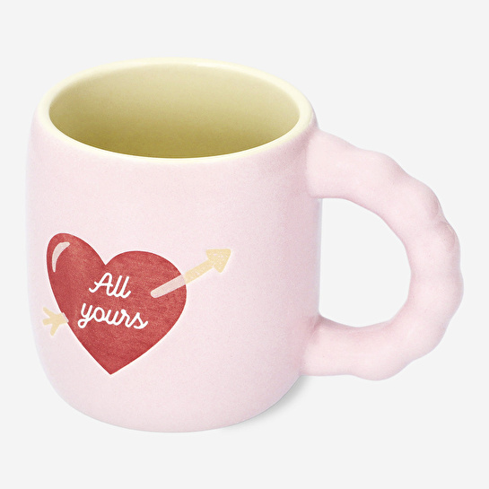 Flying Tiger Copenhagen Kalpli Pembe Kupa