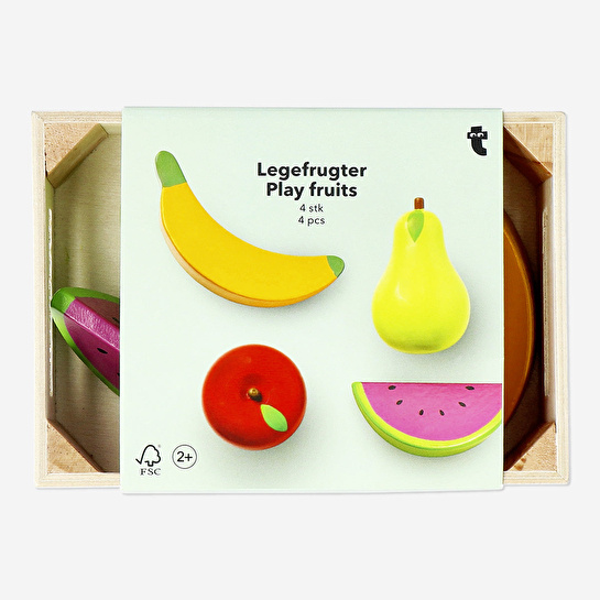 Flying Tiger Copenhagen Ahşap Oyuncak Meyve Kasası