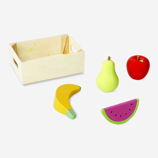 Flying Tiger Copenhagen Ahşap Oyuncak Meyve Kasası