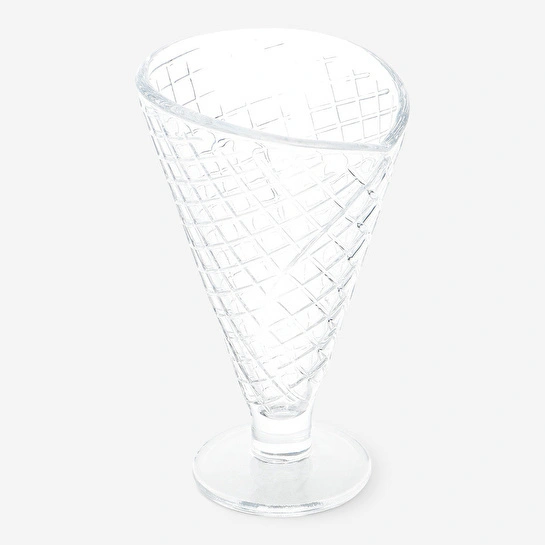 Flying Tiger Copenhagen Külah Şeklinde Cam Dondurma Kasesi