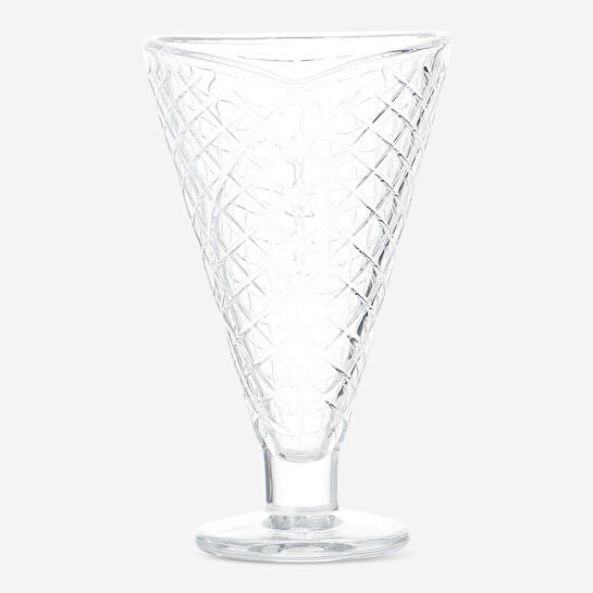 Flying Tiger Copenhagen Külah Şeklinde Cam Dondurma Kasesi