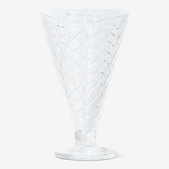 Flying Tiger Copenhagen Külah Şeklinde Cam Dondurma Kasesi