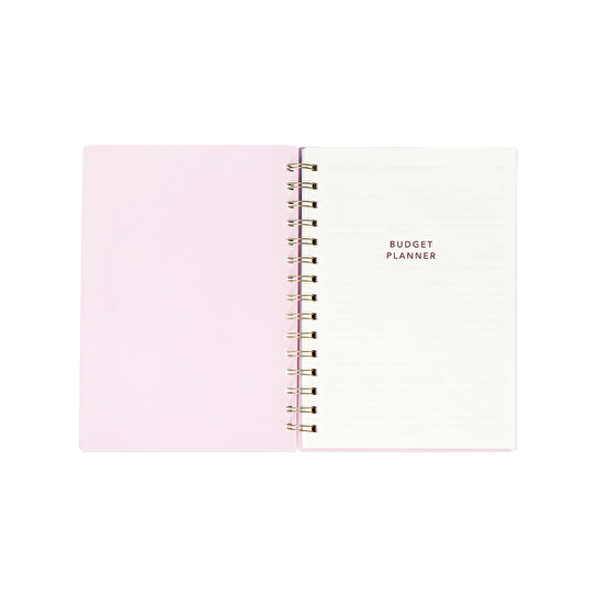 Flying Tiger Copenhagen Pembe Stickerlı Bütçe Planlama Defteri A5