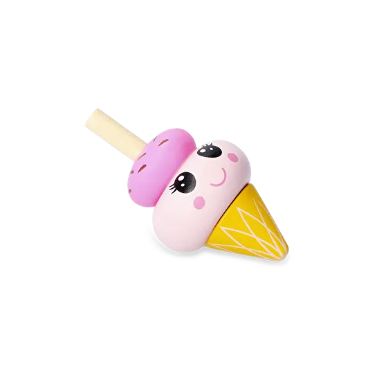 Flying Tiger Copenhagen Ahşap Dondurma Şeklinde Topaç