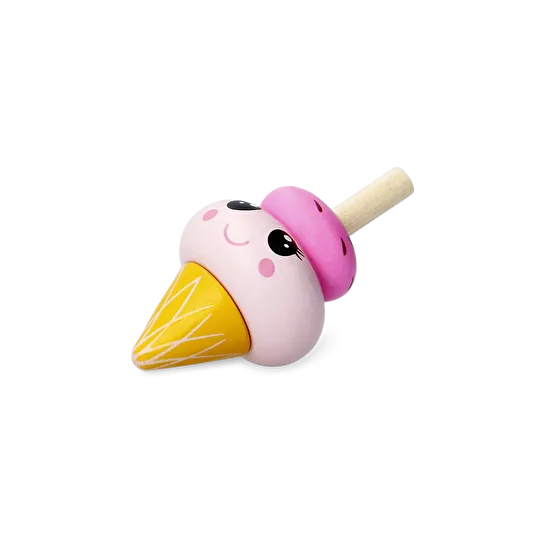 Flying Tiger Copenhagen Ahşap Dondurma Şeklinde Topaç