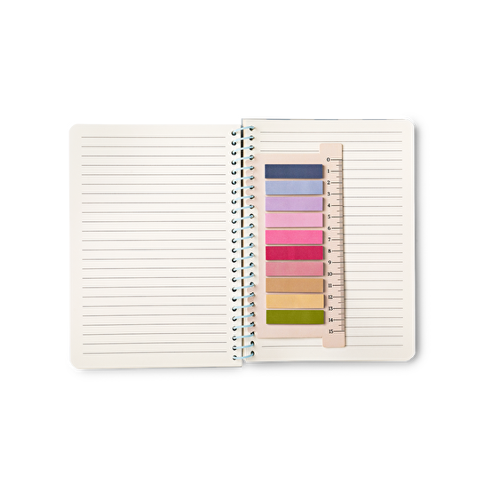 Flying Tiger Copenhagen Çok Renkli Spiralli Yapışkan Not Kağıdı Seti