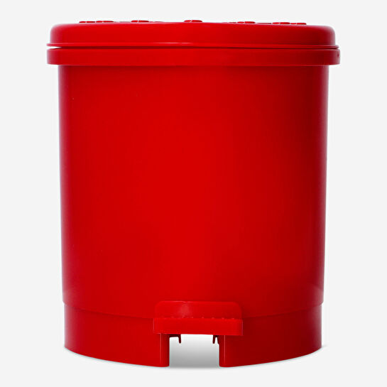 Flying Tiger Copenhagen Kırmızı Çilek Şeklinde Plastik Mini Çöp Kutusu