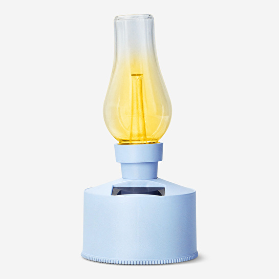 Flying Tiger Copenhagen Güneş Enerjili Mavi Masa Lambası