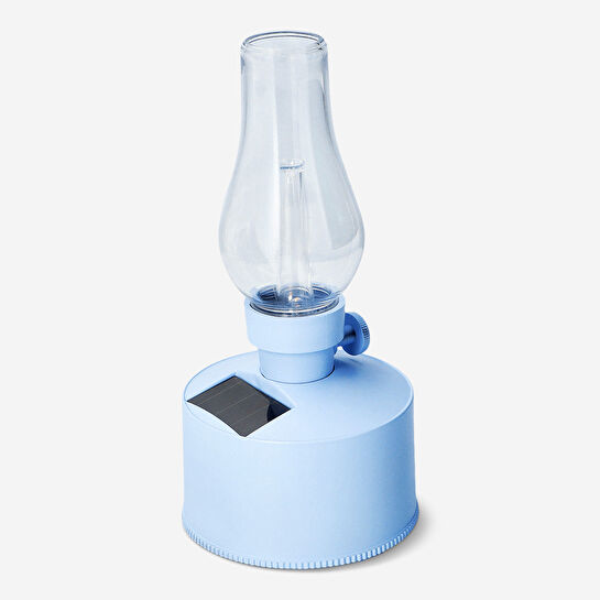 Flying Tiger Copenhagen Güneş Enerjili Mavi Masa Lambası