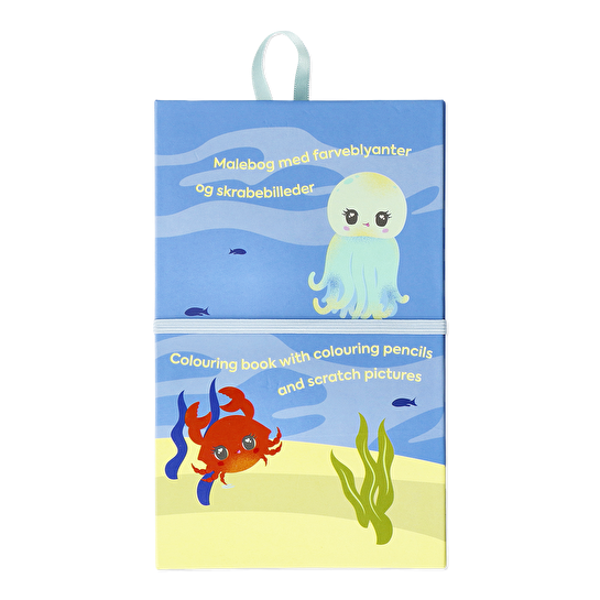 Flying Tiger Copenhagen Seyahat Boy Boyama Kitabı Seti