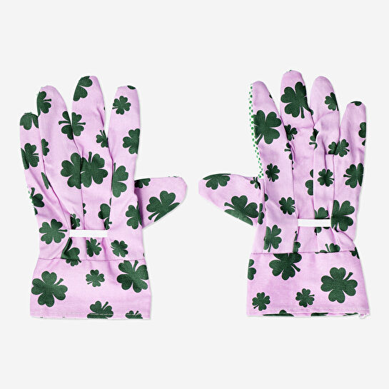 Flying Tiger Copenhagen Yeşil Çiçek Desenli Bahçe Eldiveni