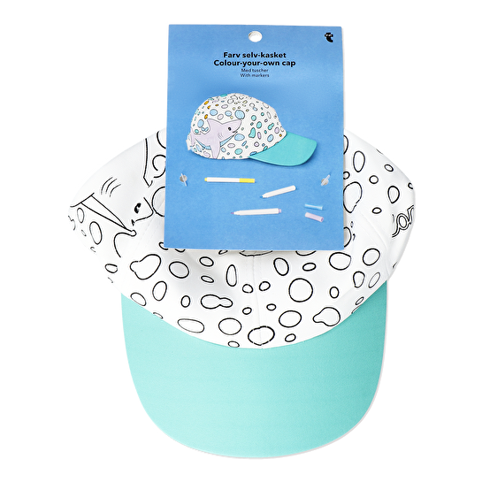 Flying Tiger Copenhagen Kendin Yap Kumaş Şapka Boyama Seti