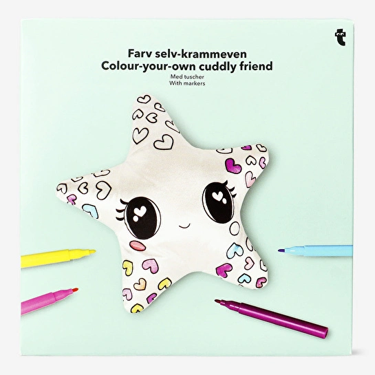 Flying Tiger Copenhagen Kendin Yap Peluş Oyuncak Boyama Seti