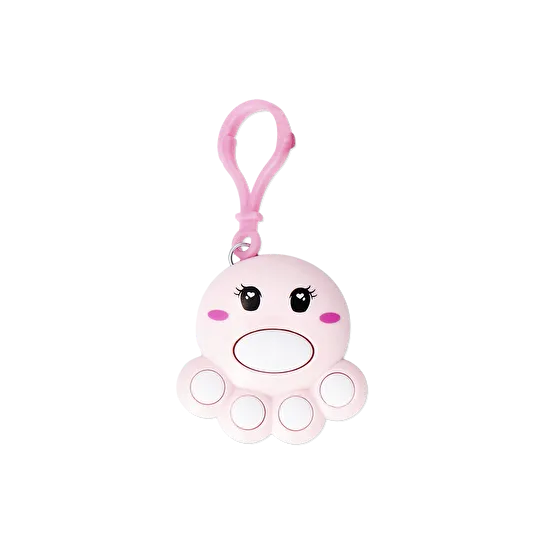 Flying Tiger Copenhagen Pembe Mini Ahtapot Şeklinde Hafıza Oyunu