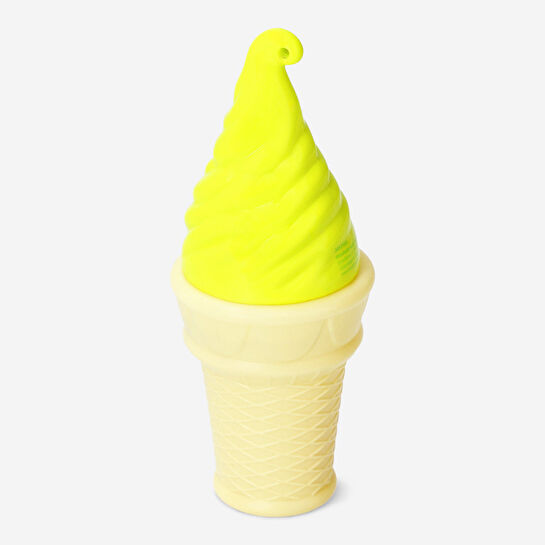 Flying Tiger Copenhagen Sarı Dondurma Şeklinde Küçük Baloncuk Yapma Çubuğu