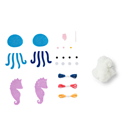 Flying Tiger Copenhagen Kendin Yap Deniz Canlıları Dikiş Seti