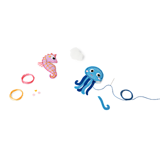 Flying Tiger Copenhagen Kendin Yap Deniz Canlıları Dikiş Seti