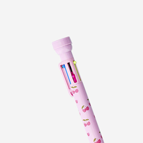 Flying Tiger Copenhagen Pembe Çoklu Uçlu Damga Detaylı Tükenmez Kalem