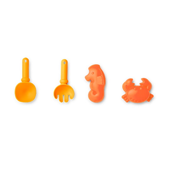 Flying Tiger Copenhagen 4'lü Mini Deniz Kovası Seti