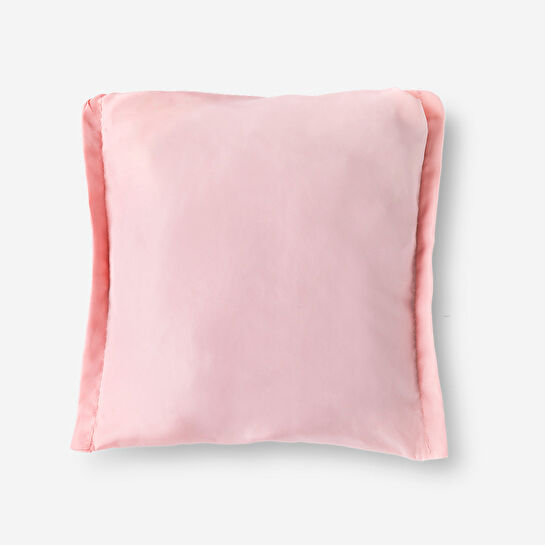 Flying Tiger Copenhagen Pembe Renk Bloğu Detaylı Bez Çanta