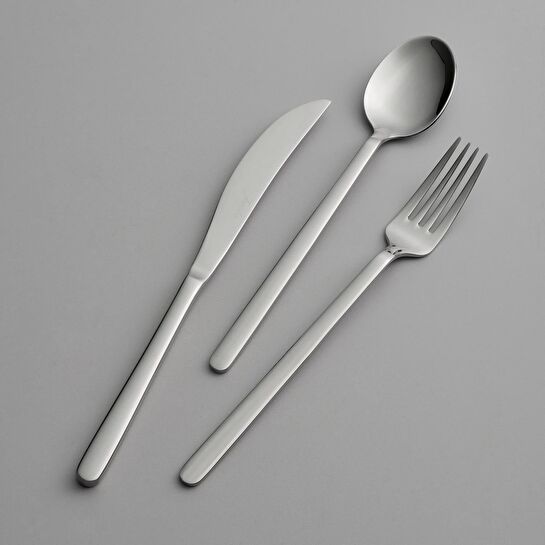 Jumbo 2900 Vannes 24 Parça 6 Kişilik Tatlı Çatal Kaşık Bıçak Takımı