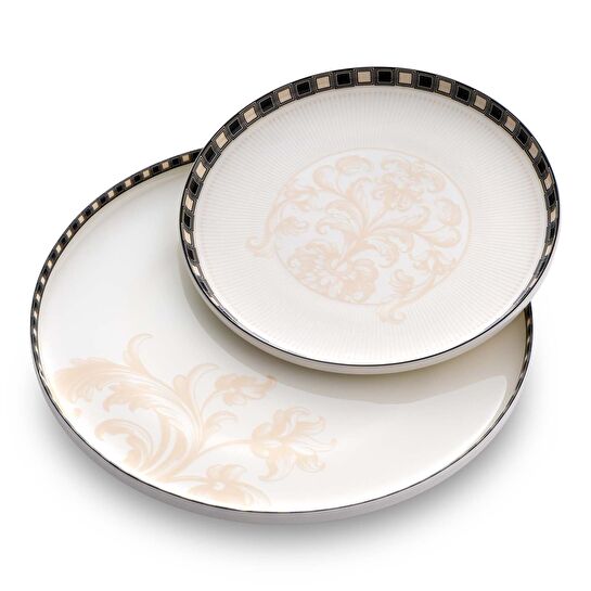 Jumbo New Baroque 24 Parça 6 Kişilik Yemek Takımı