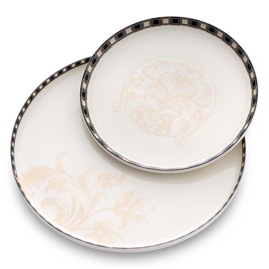 Jumbo New Baroque 24 Parça 6 Kişilik Yemek Takımı