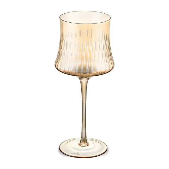 Jumbo Sandy Amber 6'lı Kadeh Takımı