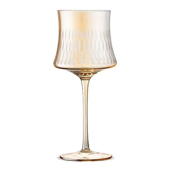 Jumbo Sandy Amber 6'lı Kadeh Takımı