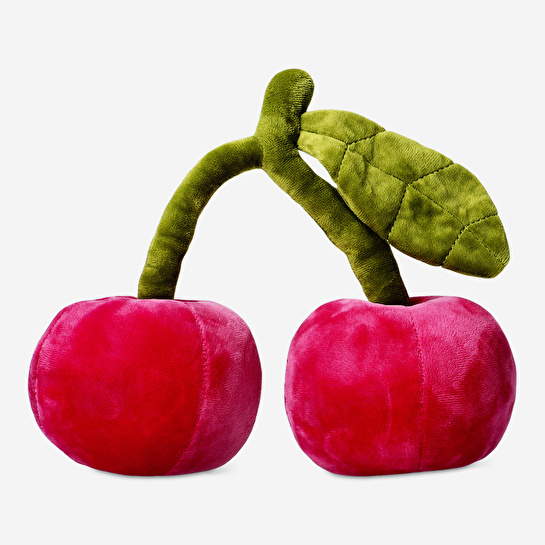 Flying Tiger Copenhagen Pembe Kiraz Şeklinde Peluş Yastık