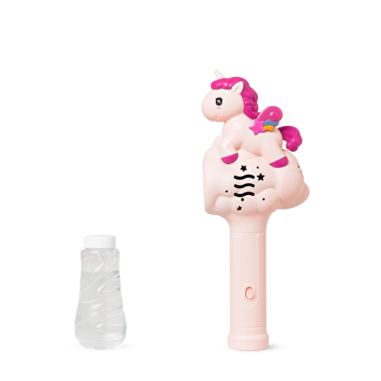 Flying Tiger Copenhagen Pembe Unicorn Detaylı Baloncuk Yapma Makinesi