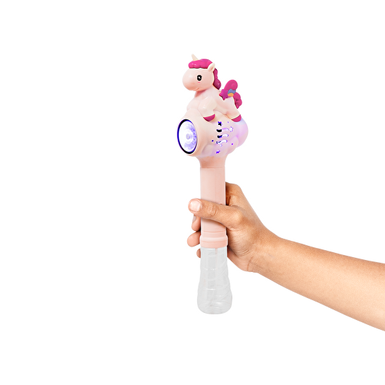 Flying Tiger Copenhagen Pembe Unicorn Detaylı Baloncuk Yapma Makinesi