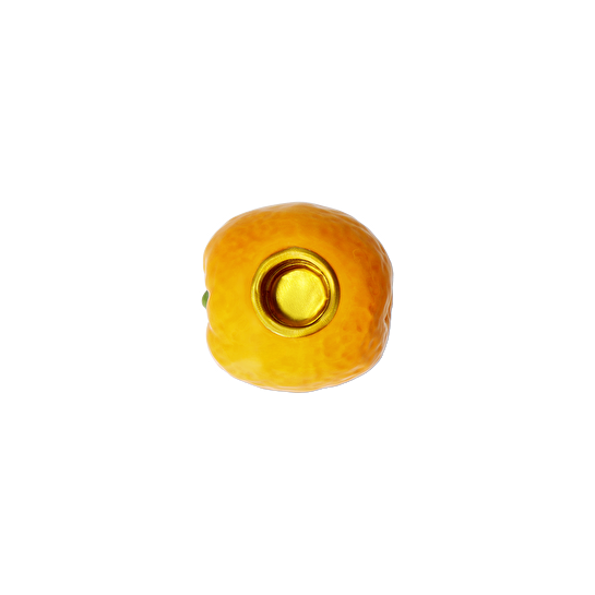 Flying Tiger Copenhagen Turuncu Portakal Şeklinde Seramik Mumluk