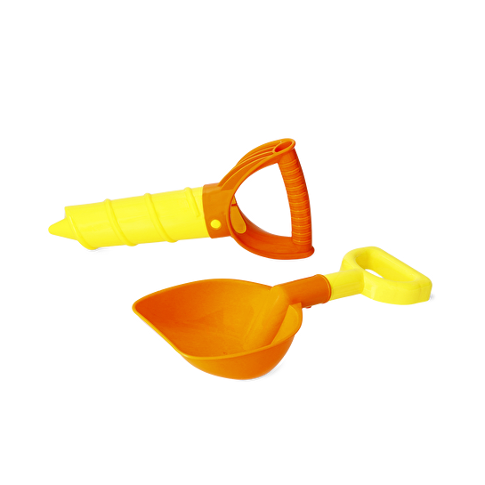 Flying Tiger Copenhagen 2'li Sarı Plastik Kum Oyuncağı Seti