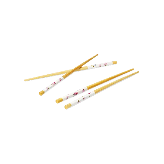Flying Tiger Copenhagen 2'li Bahar Çiçekleri Desenli Bambu Chopstick