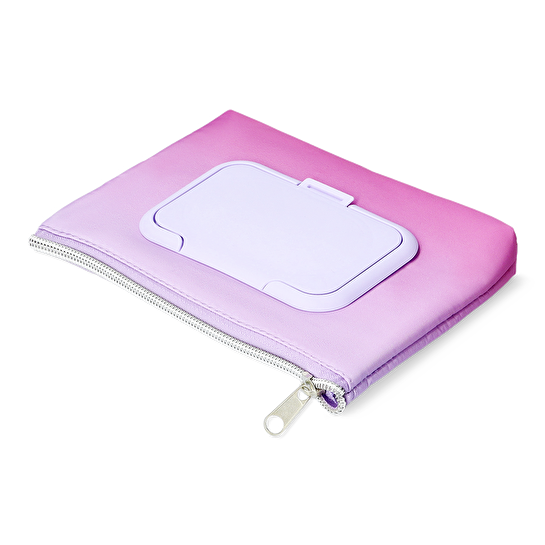 Flying Tiger Copenhagen Pembe Fermuarlı Islak Mendil Çantası