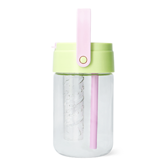 Flying Tiger Copenhagen Askılı Demleme Hazneli Plastik Matara