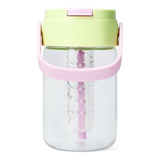 Flying Tiger Copenhagen Askılı Demleme Hazneli Plastik Matara