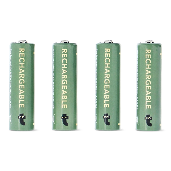 Flying Tiger Copenhagen AA 4'lü Şarj Edilebilir Pil - 1.5V