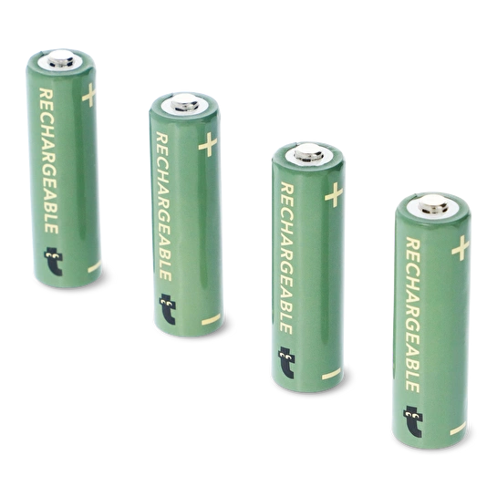 Flying Tiger Copenhagen AA 4'lü Şarj Edilebilir Pil - 1.5V