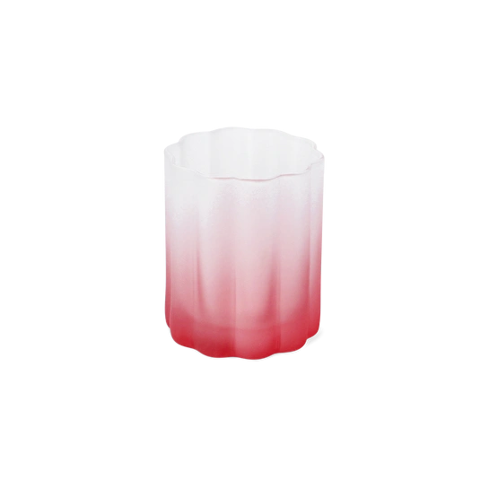 Flying Tiger Copenhagen Pembe Buzlu Cam Bardak