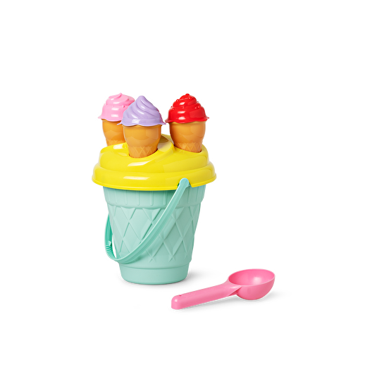 Flying Tiger Copenhagen Dondurma Kalıplı Kum Kovası Seti