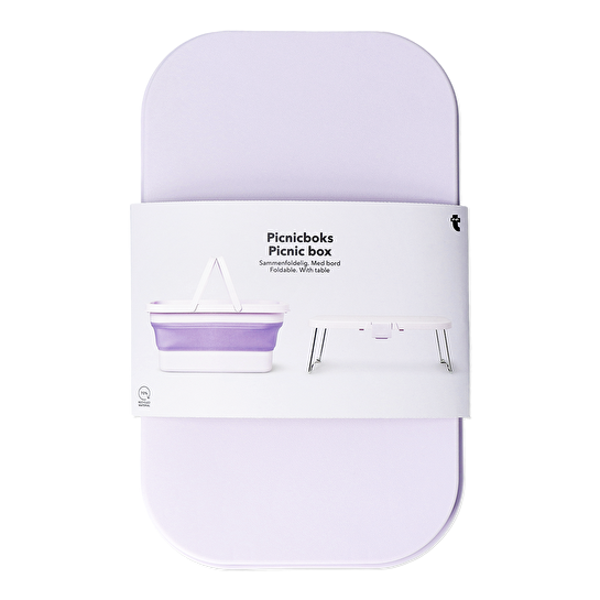 Flying Tiger Copenhagen Mor Katlanabilir Piknik Çantası